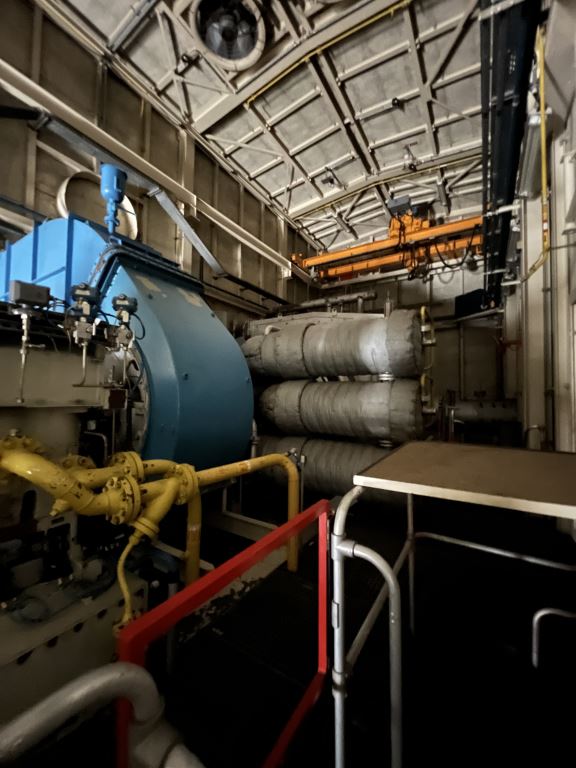 Used FRAME 3002 Model J gas turbine compressor unit - two units available for sale